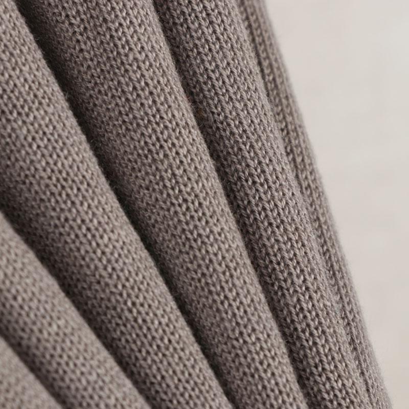 Sunshine House Autumn and Winter New Arrival Export Japanese Single Women's Round Neck Long Sleeves Knitting Dress Sweater Slim Looking