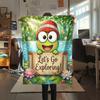 1PC Keroppi  Print Flannel Blanket, High Quality All Seasons, Home Decor, Warmth and Comfort, Perfect for Christmas Gifts