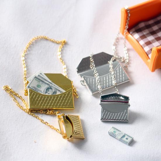 Mini Bag Safe Imagination Metal Coin Purses Mini Bag for Kids
