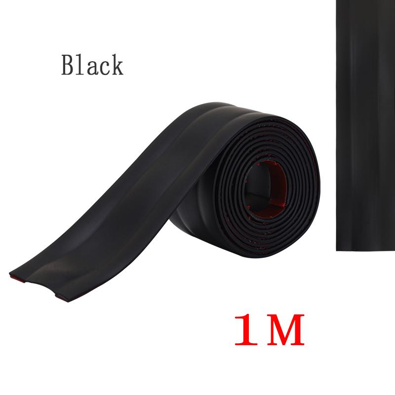 1M Surface Mounted Self-Adhesive Flexible Cable Duct Wall Desktop Invisible Cable Organizer Floor Covering Decoration Cable Duct