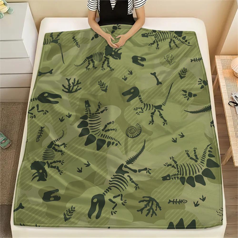 Couverture en flanelle imprimée avec des motifs vintage et magnifiques, Haute qualité, Confortable pour toutes les saisons, Décoration intérieure, Chaleur et confort, Parfait pour les cadeaux de Noël