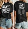 TWICE This Is Tour 2026 K-Pop Musikkonzert Fan Grafik T-Shirt Unisex T-Shirt