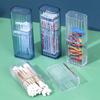 Dental Floss Sticks Portable Box Disposable Toothpicks Interdental Brush Floss Storage Case