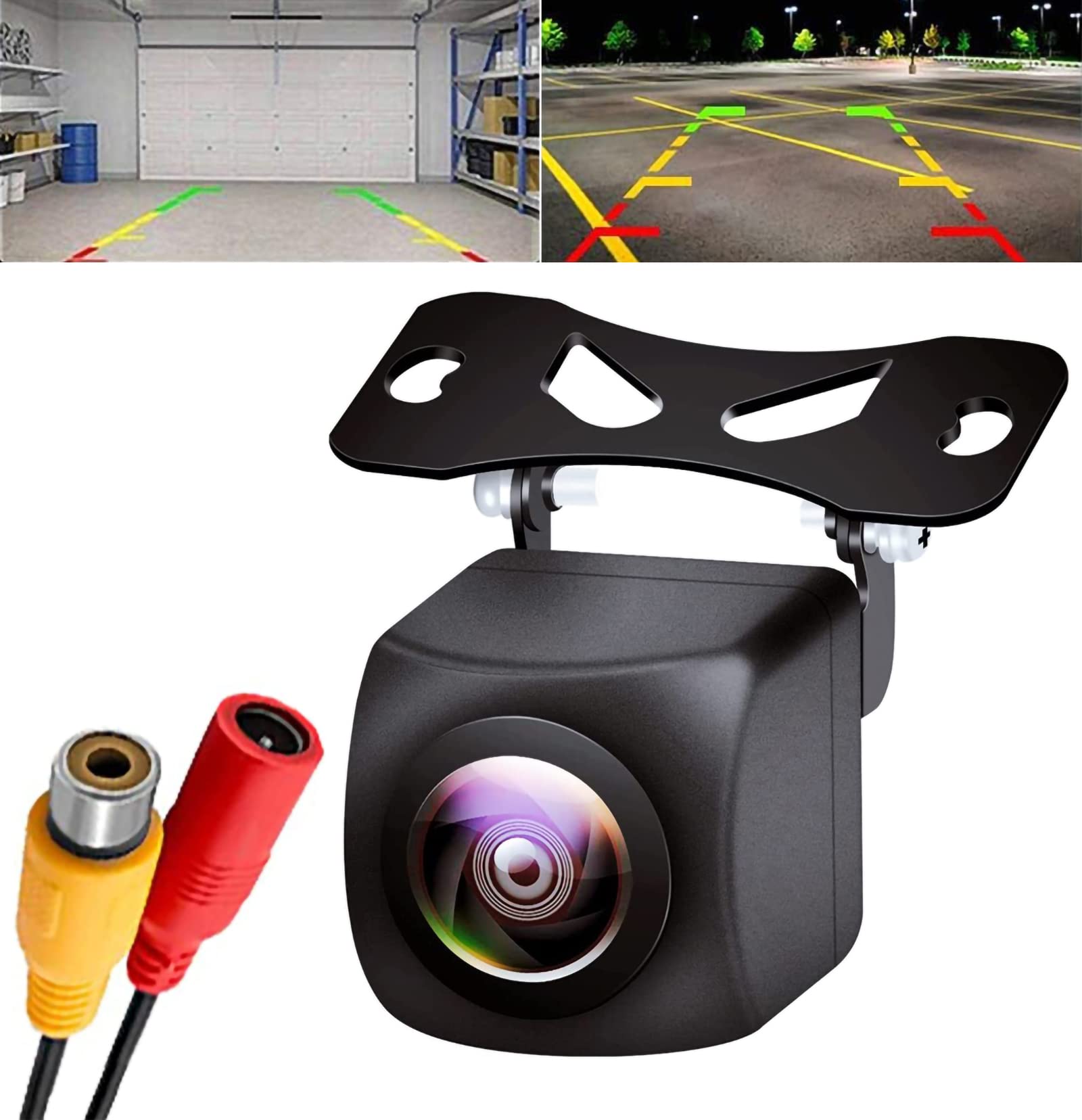 

Камера заднего вида YuraYura, 1 мегапиксель, водонепроницаемая, IP68, пыленепроницаемая, 12 В, 720p, сверхширокоугольная, чёрный