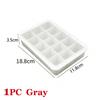 15 Grids Ice Cube Trays 100% Food Grade Silicone Ice Molds Easy Release Flexible Ice Cubes Mould with Lid for Whiskey Cocktail