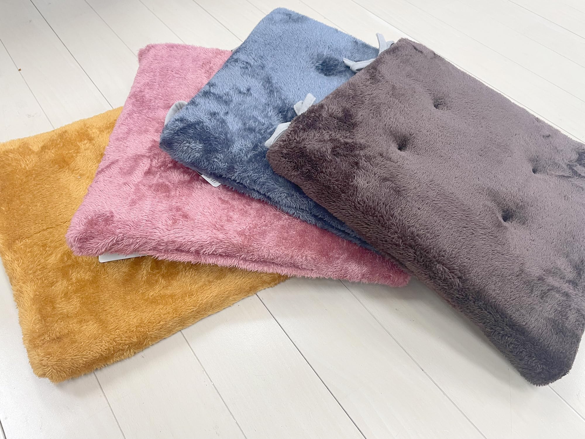 

Seat Chair Cushions with Set of Solid New Meyer Seat Cushions for Dining Set of 4 Cushions, Drawstring, 4, Fluffy, Color, Chairs, 40x40,