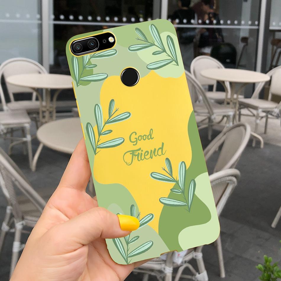 Cute Cartoon Phone Case For Honor 9 Lite LLD-L21 Candy Color Soft Silicone Back Cover For Honor 9 STF-L09 Funda Honor9 9Lite