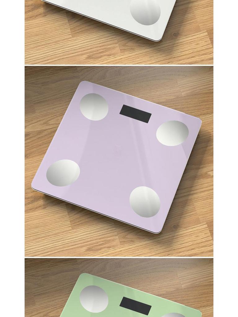 Rechargeable Smart Body Fat Scale for Home - Accurate, Compact, and Mijia App Compatible.