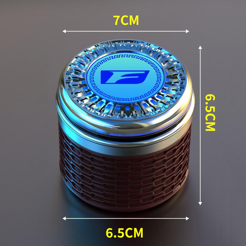 Car Ashtray LED Noctilucent Cigarette Butt Trash Box Accessories For Lexus F SPORT ES RX NX LS UX LM LX GX LC RZ IS CT GS RC HS
