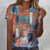 Vintage Oil Painting 3D Print T-Shirts Women Casual O-Neck Short Sleeve T Shirt Harajuku Tees Streetwear Y2k Top Female Clothing