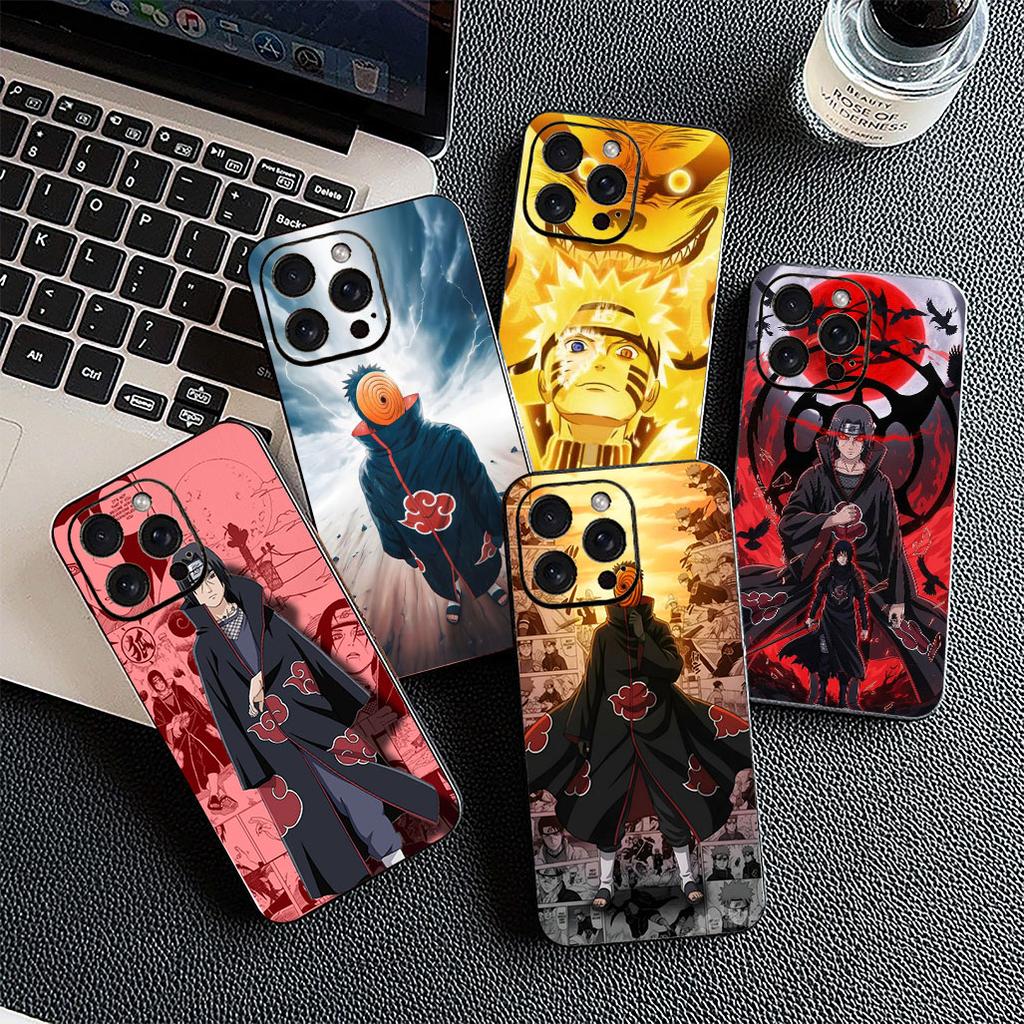 for Samsung Galaxy S20 S22 S21 FE Ultra Plus A07 A17 A15 A16 A25 A57 A37 Phone Case Obito Itachi Uchiha Tobi Akatsuki Narutos