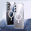 Magsafe Magnetic Phone Case For Samsung Galaxy S25 S24 FE S23 Ultra S22 Plus S21 A26 A56 A36 A55 Edge Clear Original Cover