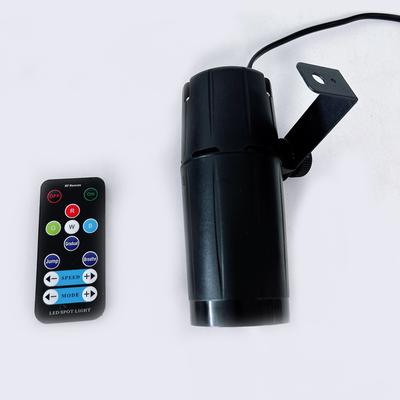20W Stage Lamp with Remote Control LED Aperture Small Spotlight Running Mirror Ball Spotlight Mini
