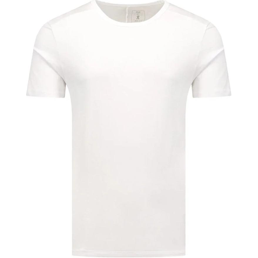 

On Plain Round Neck Comfortable Short Sleeve T-Shirt Men Tops White 1MD10200069 M