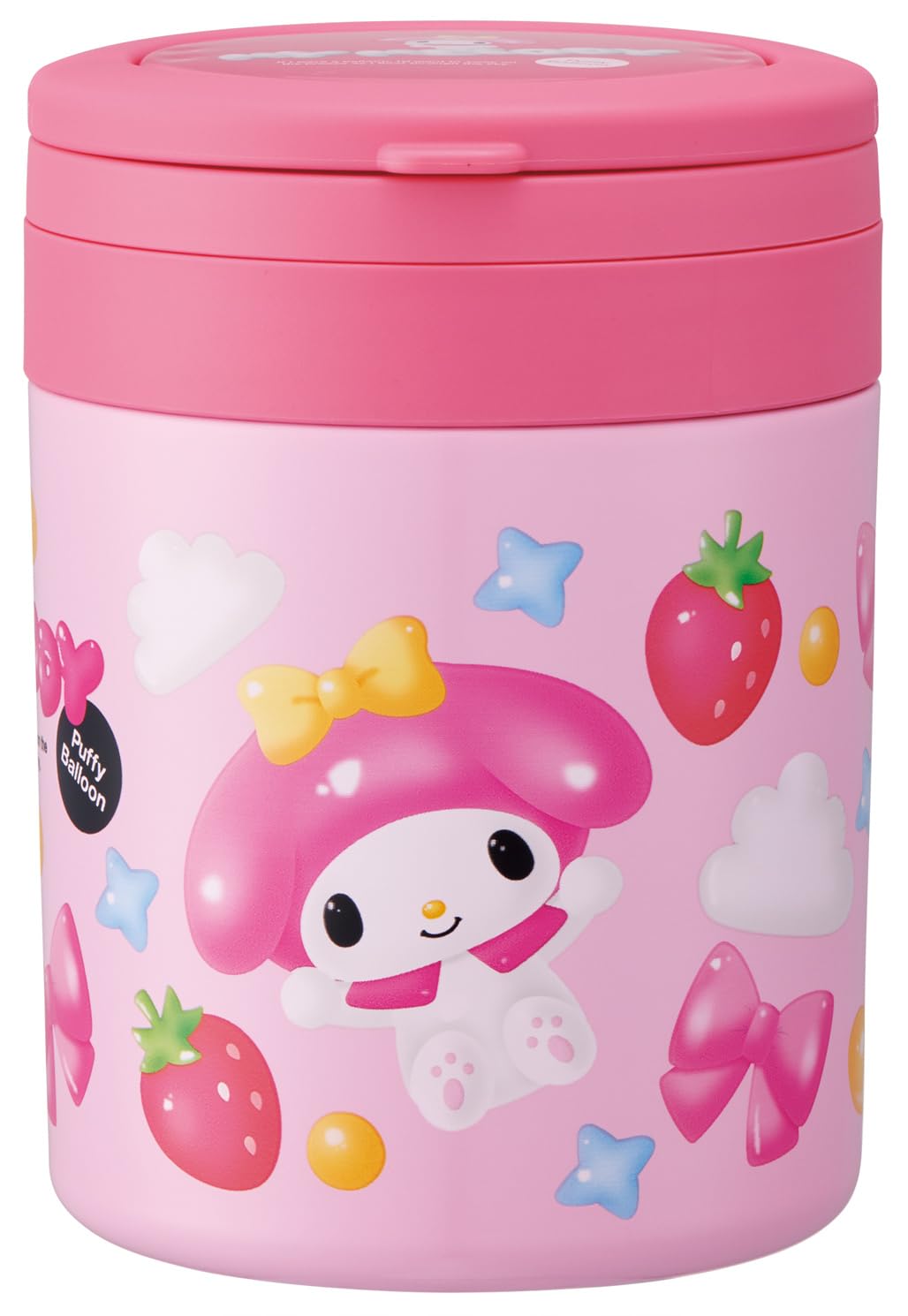 

Термоизолированная банка для супа Skater, большая емкость, с складной ручкой, Sanrio My Melody, надувная форма шара, 500 мл, Ручка, Дизайн, LJFO5-A