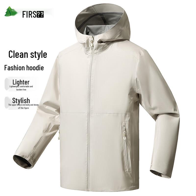 

Shanshan Men s Hooded Windproof & Water-Repellent Jacket XL