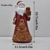 Santa Claus Figurine Table Centerpiece Christmas Decor Collectible Statue Ornament for