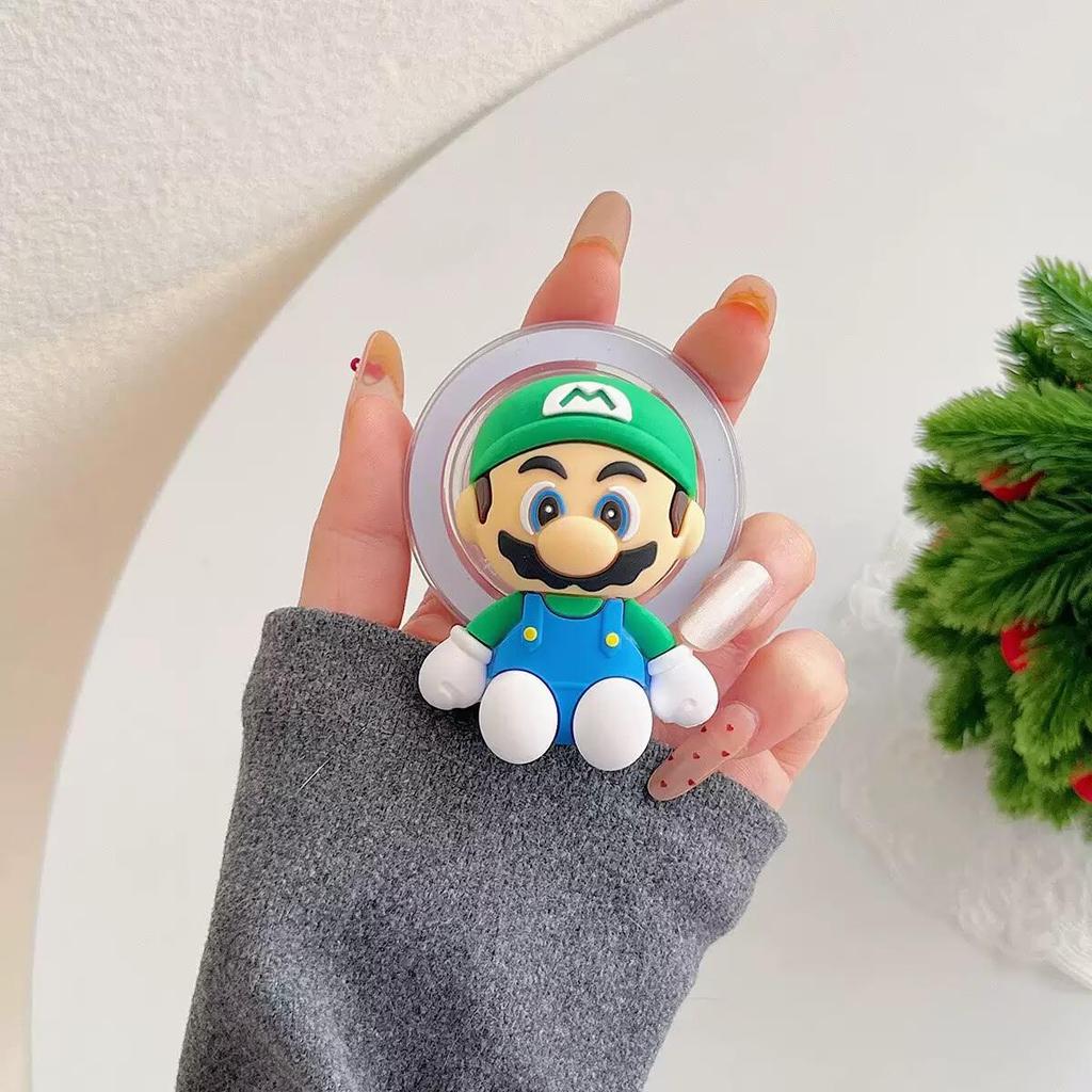 3D Silicone Cartoon Crying Star Mobile Phone Stand & Retractable Airbag Holder