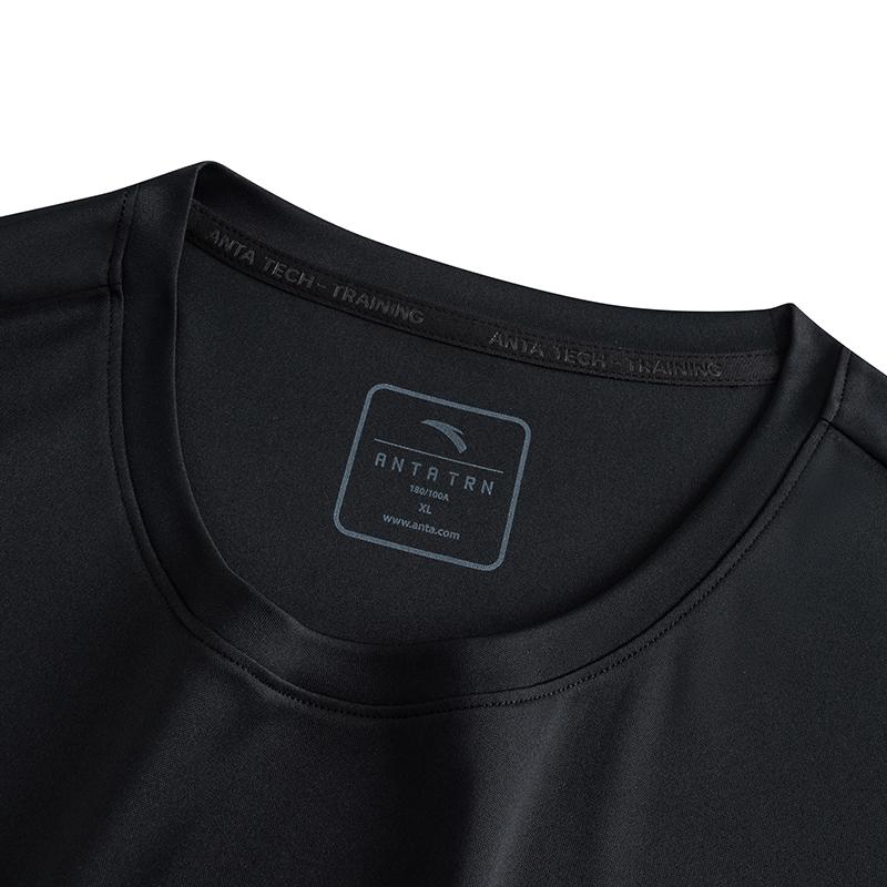 Anta Moisture Wicking Quick Dry Running Training Simple Fashion Sports T-Shirt Men Tops 952537103-2