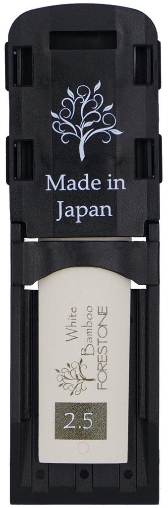FORESTONE White Bamboo Alto Saxophone Reed, Hardness: 2.5, Forestone