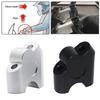 Universal 2Pcs Motorcycle 22mm Handle Riser Handlebar Clamp Mount Back Move Adapter Handlebar Riser Clamp Handlebar Parts