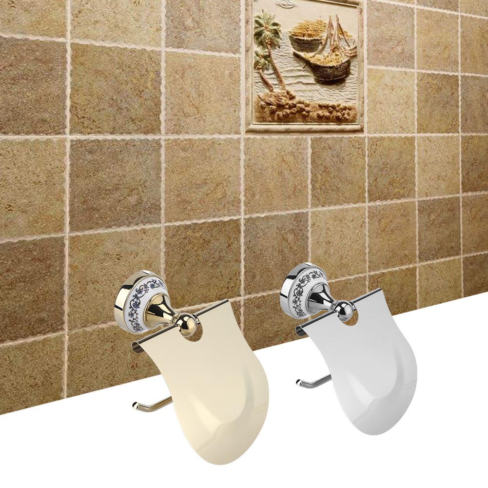 Polished Bathroom Toilet Roll Paper Holder Rack Wall Mounted Tissue Cover Toilet Roll Paper Holder Toilet Paper Holder Cover