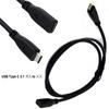 USB Male To Female Extension and Supports and Charging USB Male To Female Extension Cable Type-C 3.1 Cable, 20cm, 50cm, 100cm, Video, Audio, Data,