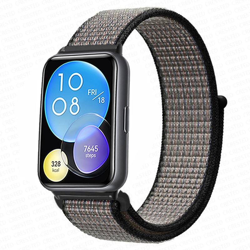 Band For Huawei Watch Fit 2 Strap Smart Watch Accessories Replacement Wristband Nylon Bracelet Correa Huawei Watch Fit2 Strap
