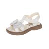 Girls' 2026 Summer Open-Toe Princess Sandals: Soft Sole, Stylish Beach Shoes
