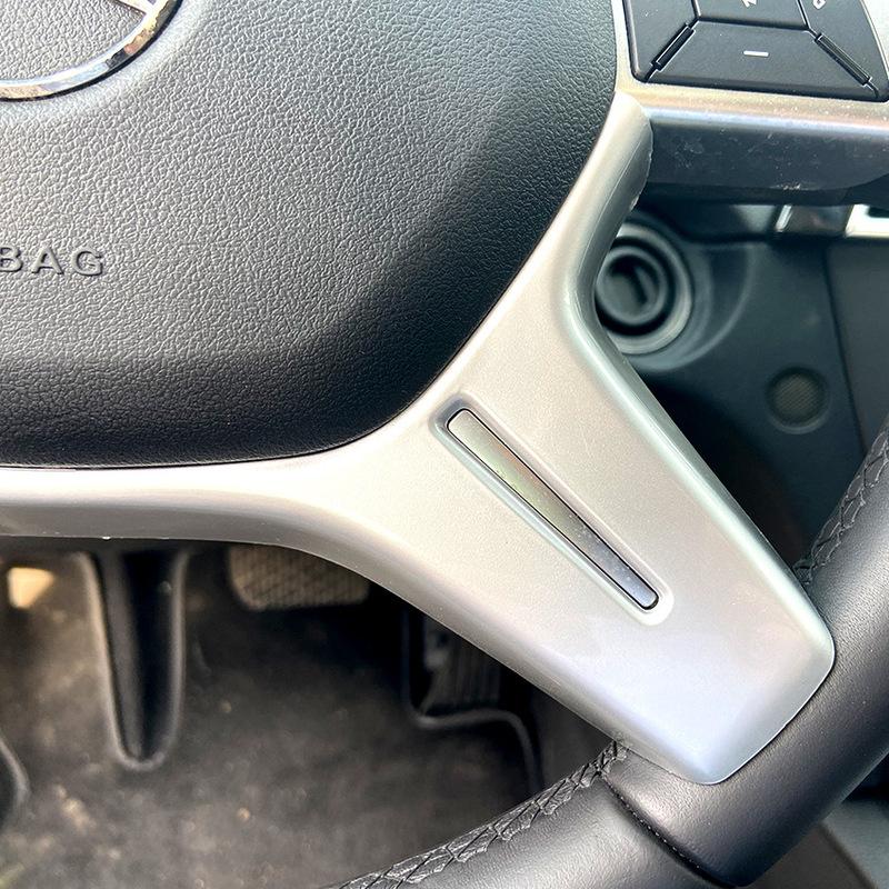 For Mercedes Benz ML GL GLS W166 W204 W212 W463 Car Interior Steering Wheel Frame Trim Center Cover Panel Sticker