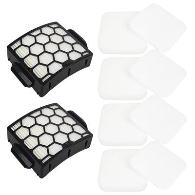 2 Filters And 8 Foam/felt Filters Replacement Filter Upright Vacuum Parts