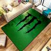 Monster Energy Carpet Rug for Living Room Bedroom Home Sofa Decoration,Kids play Nonslip Floor Mat