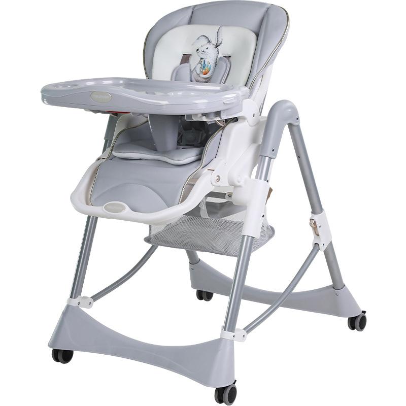 Baby Dining Chair Baby Eating Seat Household Movable Foldable Toddler Children's Meal