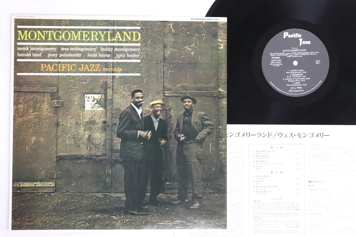 

LP Record WES MONTGOMERY - Montgomeryland GXF3109 PACIFIC JAZZ 1978 Japan Jazz Used