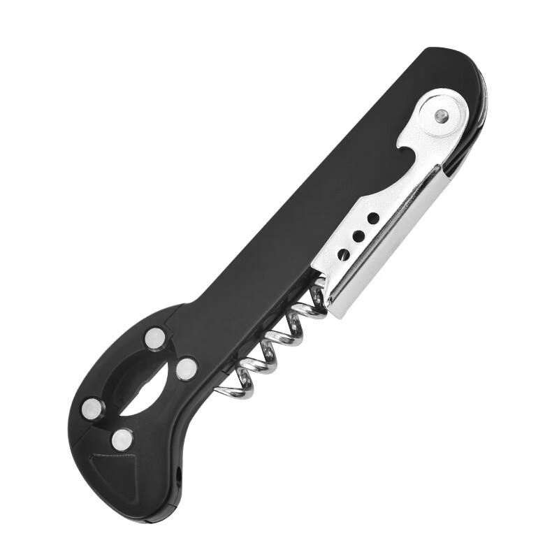 Abdo Manual Multifunction Wine & Bottle Opener (Electroplated Steel)
