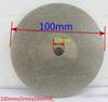 Diamond Disk 45-1000 Grit Lapidary Diamond Grinding Disc Wheel Rotary Rotary Abrasive Tools 100mmx5x10mm