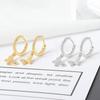 Lindon Copper Alloy Zircon Earrings Drop Earrings For Women Wedding Party Gifts