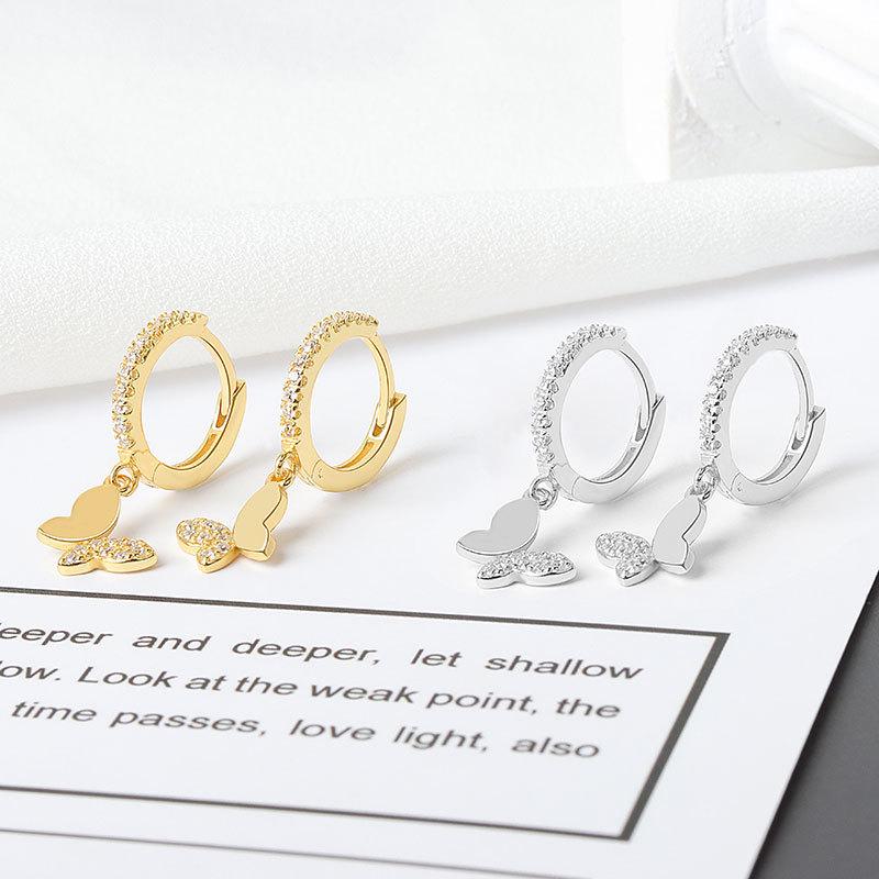 Lindon Copper Alloy Zircon Earrings Drop Earrings For Women Wedding Party Gifts