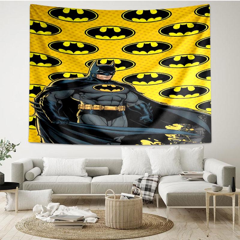 Superheroes Print Tapestry - Portable Wall Decor Cloth, for Home, Dorm, Travel, Bedroom, Living Room - Ideal Birthday Housewarming Gift