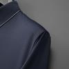 Dibinze Men's Plus Size Business Casual Short Sleeve Polo Shirt