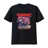 Gorefest Band Per Fan Maglietta Nera Cotone Tutte le Taglie Rise To Ruin Stampa Teschio Stile Rock vintage Lavata uomo Versatile