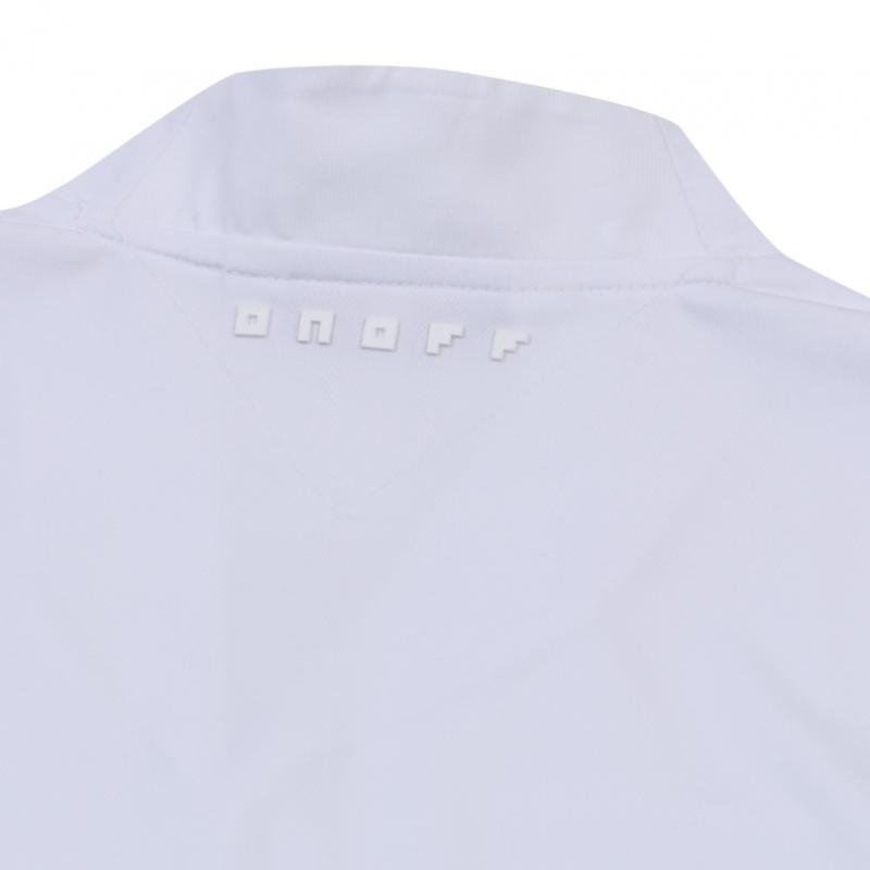 ONOFF Women S DarT VarianT Collar T ShirT Of9303la whiTe