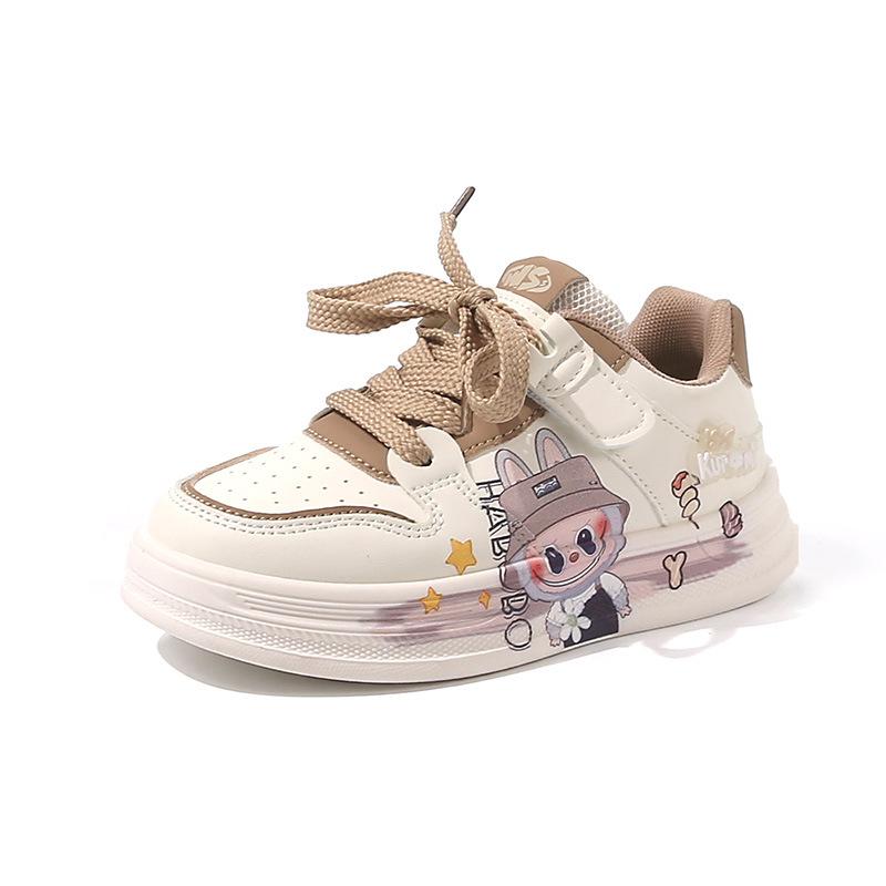 

Детские модные кроссовки на мягкой подошве, белые туфли принцессы, повседневная спортивная обувь для девочек 26 хаки