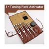 Tuning Forks for Healing Set 128Hz, 136.1Hz, 256Hz, 384Hz and Activator for Healing , Sound Therapy , Keep Body B