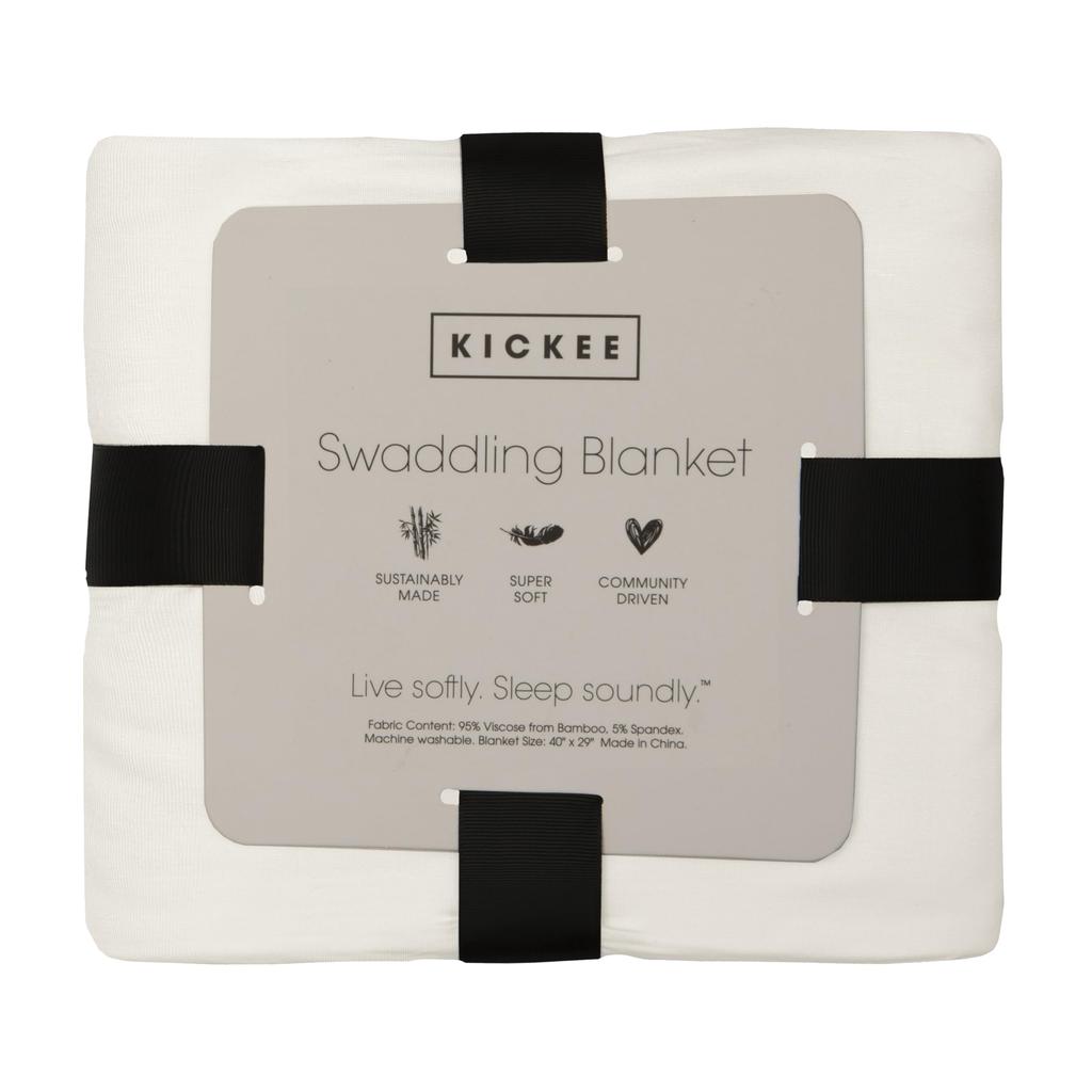 KICKEE Special Receiving Blanket (Tiny Stars) – Swaddle for Summer, Newborn Swaddle, Baby Blanket, Blankie