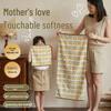 7A Antibacterial Large Bath Towels - Pure Cotton, Absorbent, Fast Drying, Shed-Resistant for Men & Women