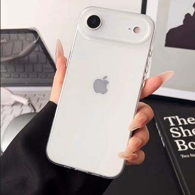HD Transparent Armor Phone Case For iPhone 17 Air 11 16E 15 14 13 12 16 Pro X XS XR Max 8 7 Plus Shockproof Clear Soft Cover