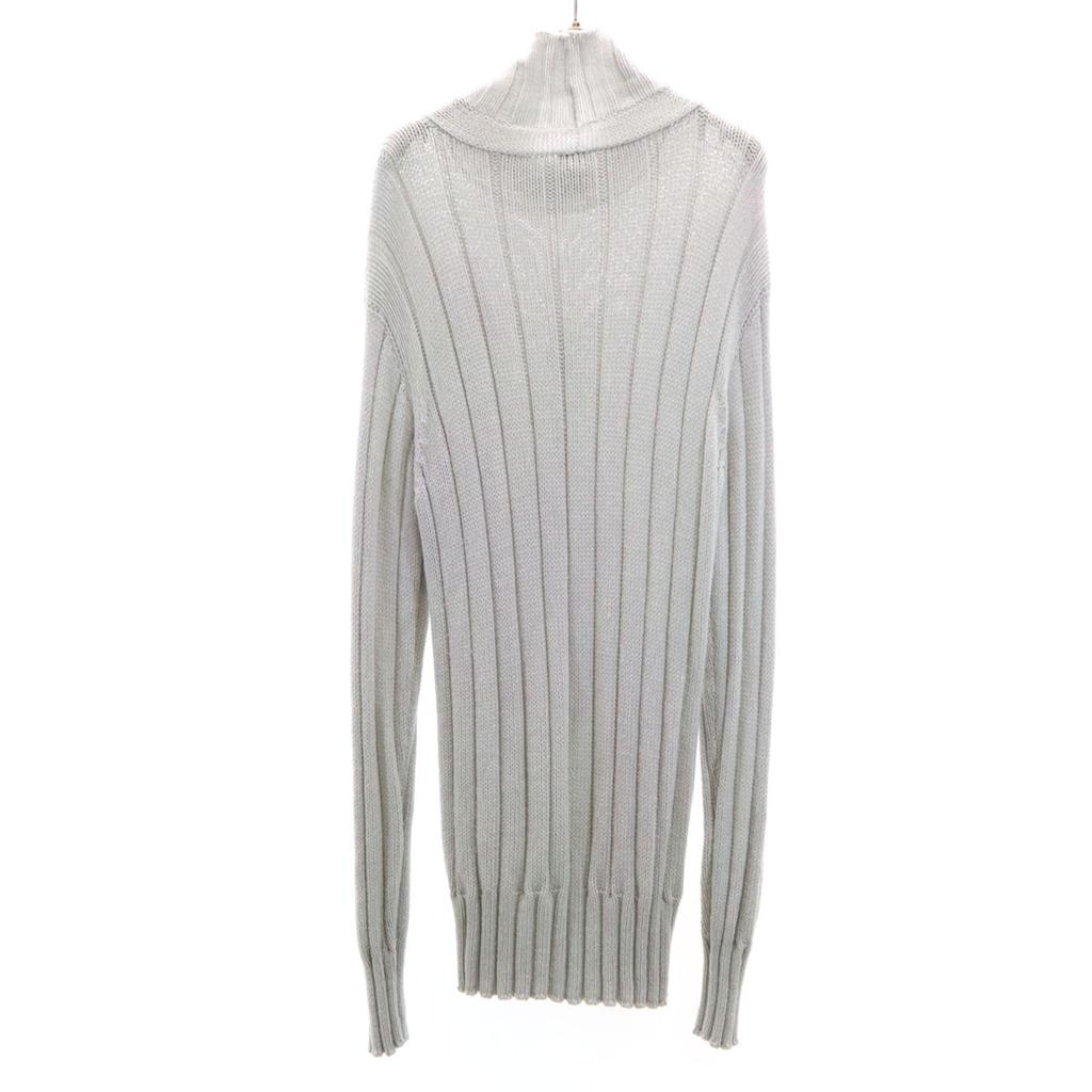 Armani Made In Italy Wool Long Sleeve High Neck Sweater COLLEZIONI Knit Men's Used