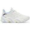 New Anta Keep Moving Cushioned Wear-Resistant Warm Low-Top Running Shoes Women's White Blue 122245523-10