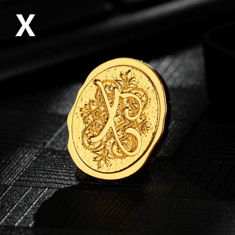 LetterA-Z Wax Seal Stamp DIY Sealing Wax Stamp Head for Scrapbooking Wedding Invitation Photo Album Dedicated Seal Stamp DIY